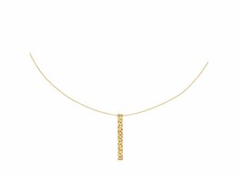 Ketting + hanger - JACKY GOLD | Goud 14kt