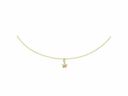 Ketting + hanger - JACKY GOLD | Goud 14kt