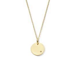 Ketting + hanger - JACKY GOLD | Goud 14kt
