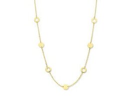Ketting + hanger - JACKY GOLD | Goud 14kt