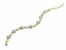 Armband - Zilver plaqué goud | SILVER ROSE