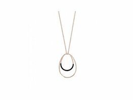 Ketting + hanger - Zilver plaqué goud | PESAVENTO