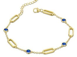 Ketting + hanger - Zilver plaqué goud | SILVER ROSE