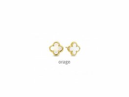 Oorbellen - Zilver plaqué goud | ORAGE