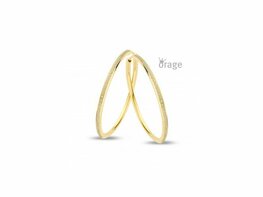 Oorbellen - Zilver plaqué goud | ORAGE