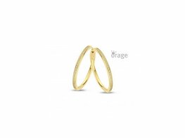 Oorbellen - Zilver plaqué goud | ORAGE