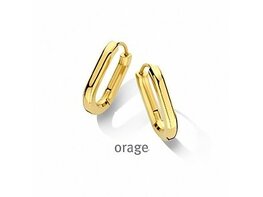 Oorbellen - Zilver plaqué goud | ORAGE