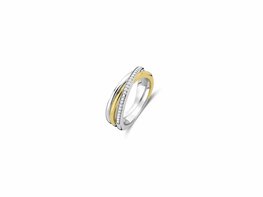 Ring - Zilver plaqué goud | TI SENTO